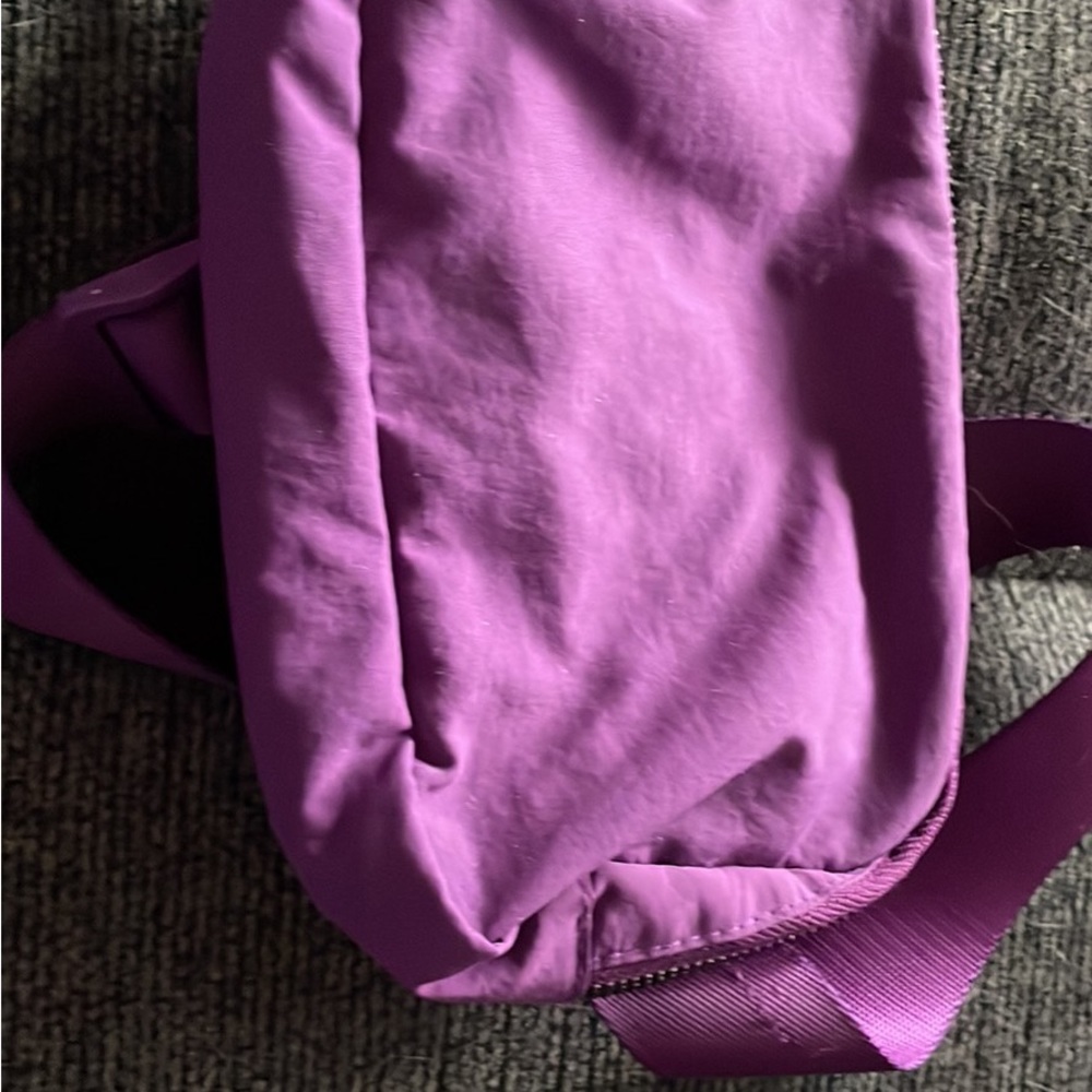 Purple belt bag for crossbody or fanny pack